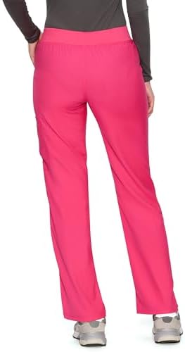 COZYFIT Women’s Scrub Pants - Straight-Leg Cargo with 3 Pockets, Eco-Friendly Drawstring Design for Healthcare Professio