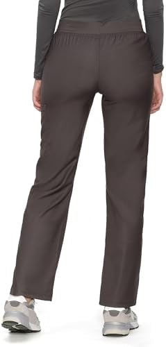 COZYFIT Women’s Scrub Pants - Straight-Leg Cargo with 3 Pockets, Eco-Friendly Drawstring Design for Healthcare Professio