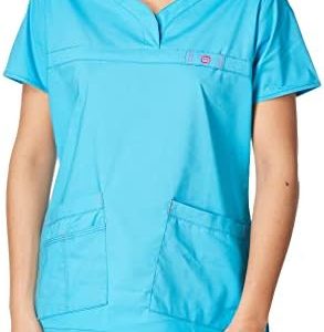 Wink Wonderflex Patience Women's Scrub Top | Comfortable Fit | Medical Professionals | Versatile Work Wear | Durable Fab