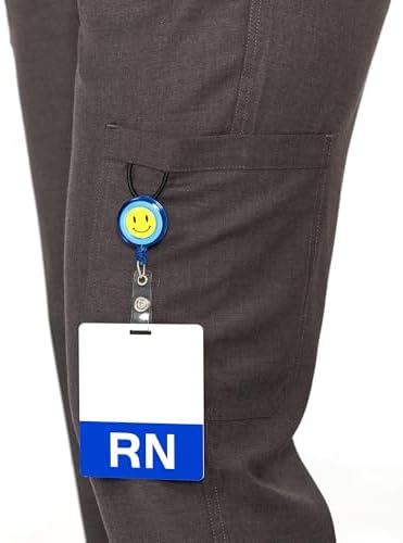 COZYFIT Women’s Scrub Pants - Straight-Leg Cargo with 3 Pockets, Eco-Friendly Drawstring Design for Healthcare Professio