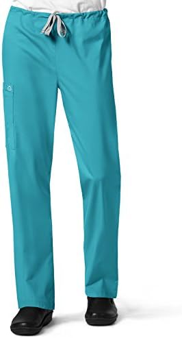WonderWink Women's Drawstring Cargo Pant for Nurses - Comfortable, Durable, Stylish - Perfect for Workwear - Model: WWP-